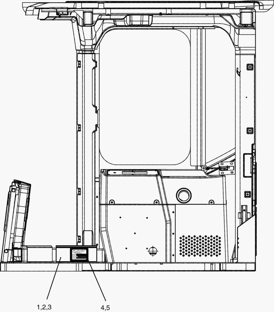 Спецтехника 6730 CABIN FLOOR-ROPS [10528~]