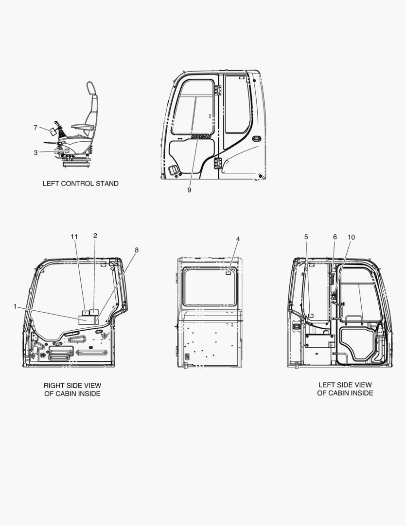 5210 DECAL - CABIN(EUROPE) [5001~6017]