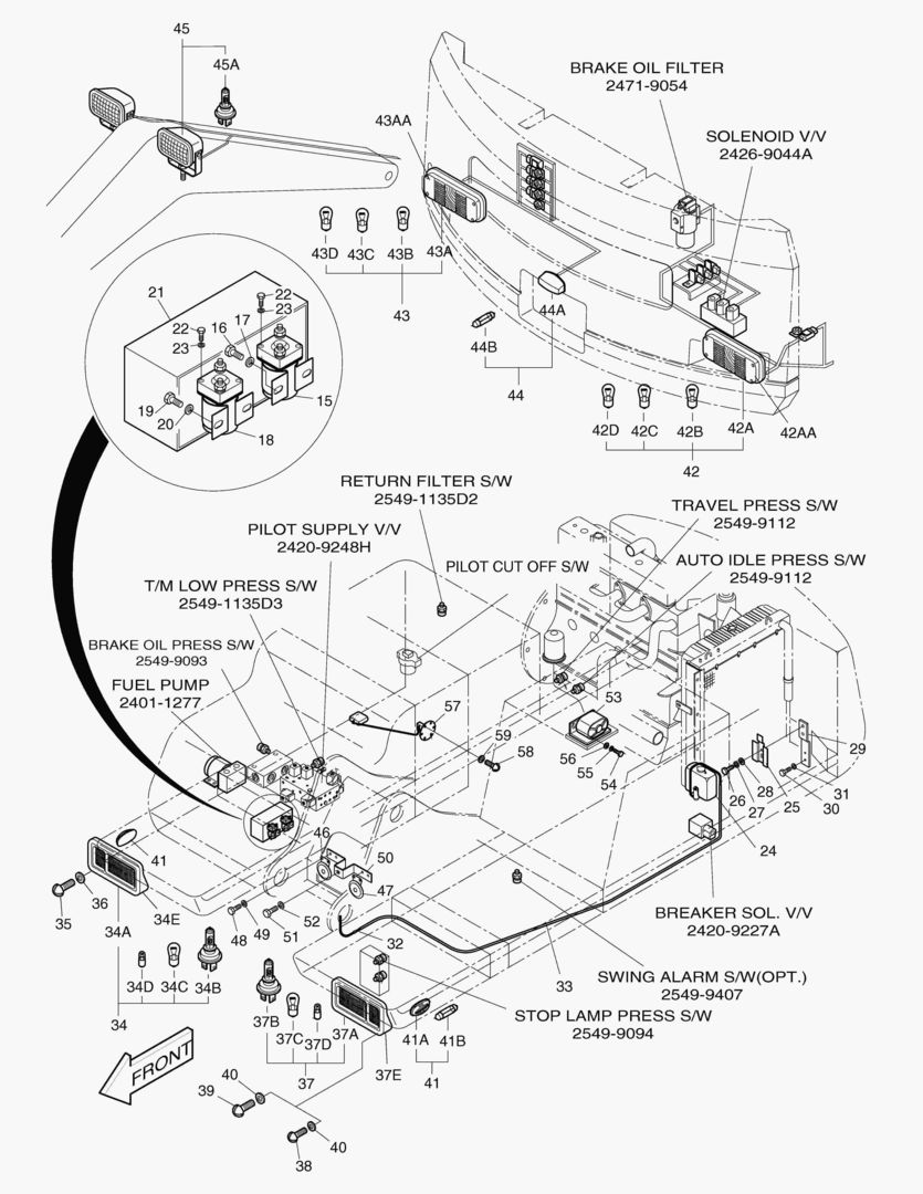 ЭЛЕКТРИЧЕСКИЕ ЗАПЧАСТИ(7)-СОПРЯЖЕННАЯ ДЕТАЛЬ