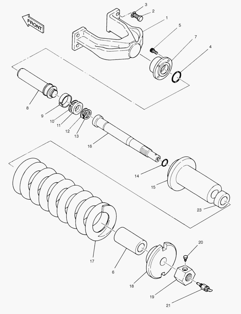 ПРУЖИНЫ ГУСЕНИЦЫ-ДЛЯ ШИРОКОЙ ГУСЕНИЦЫ 3 м