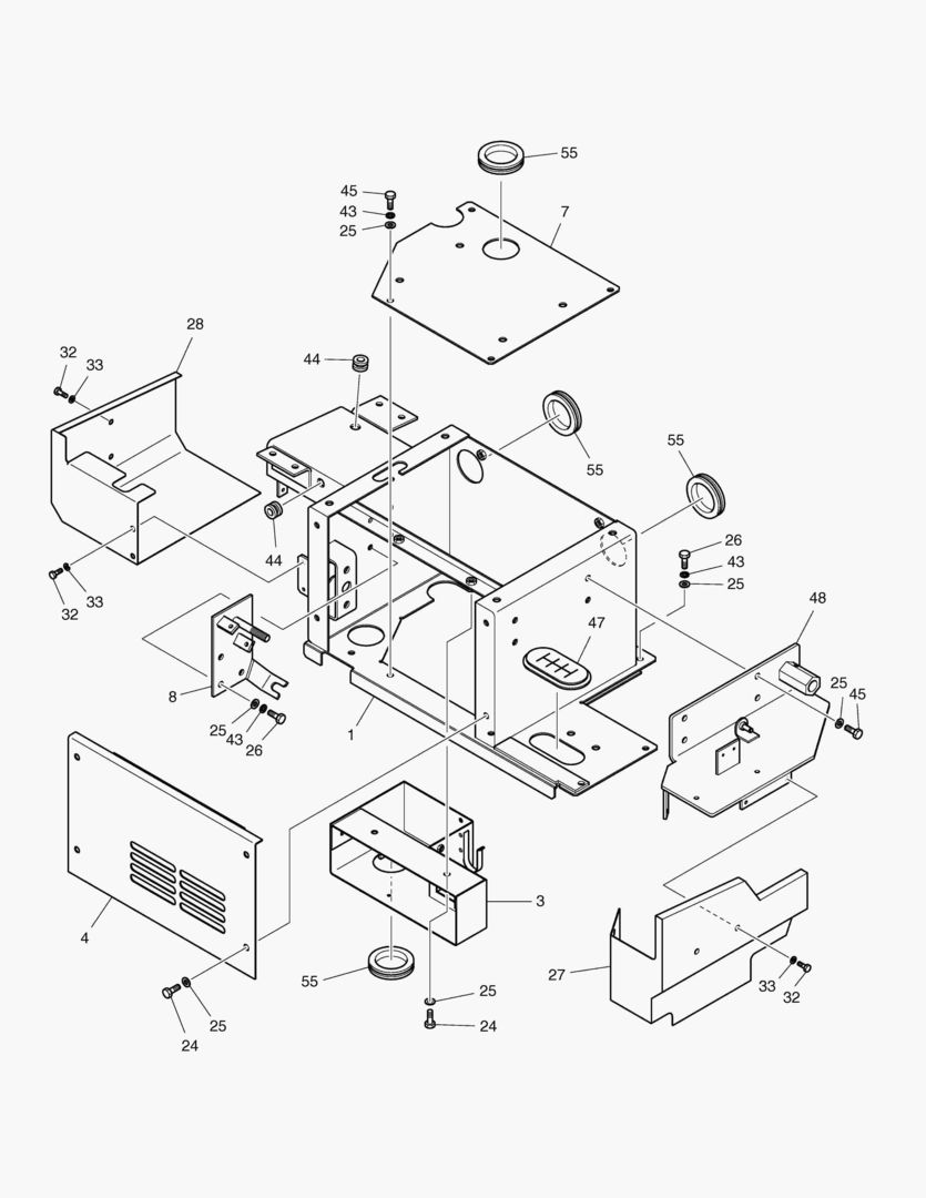 1111 SEAT PLATE [686~]