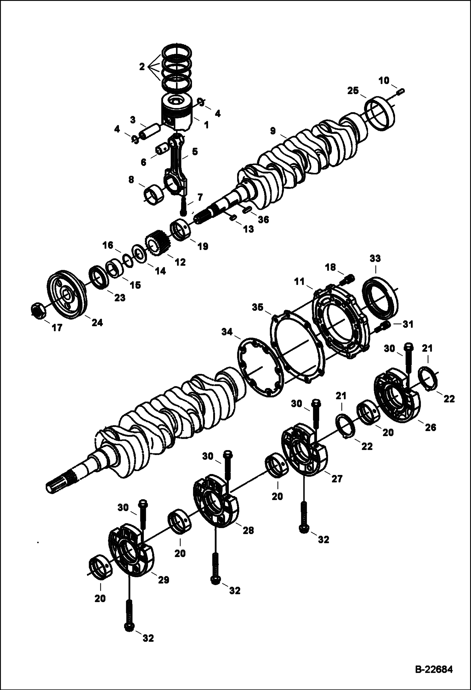 ПОРШНИ И КОЛЕНВАЛ