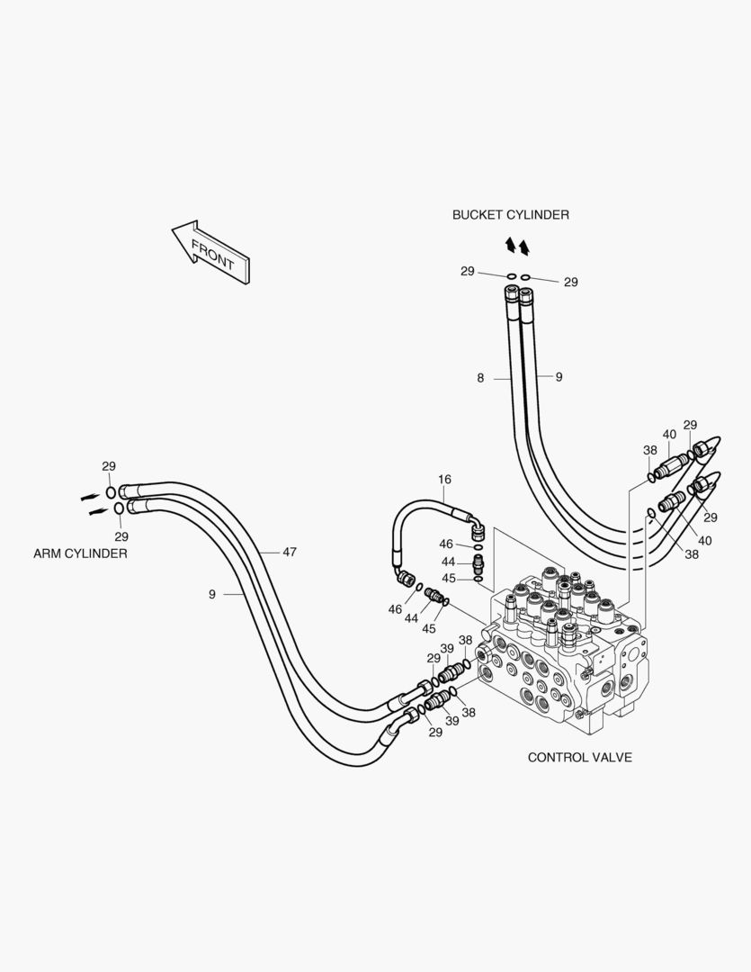 ГЛАВНАЯ МАГИСТРАЛЬ(3)-РУКОЯТЬ.КОВШ
