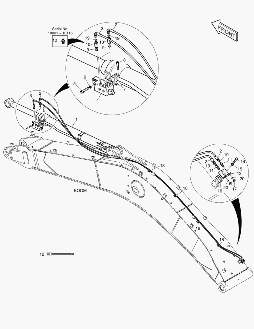 ГИДРОСИСТЕМА РУКОЯТИ-ГИДРОЗАМОК