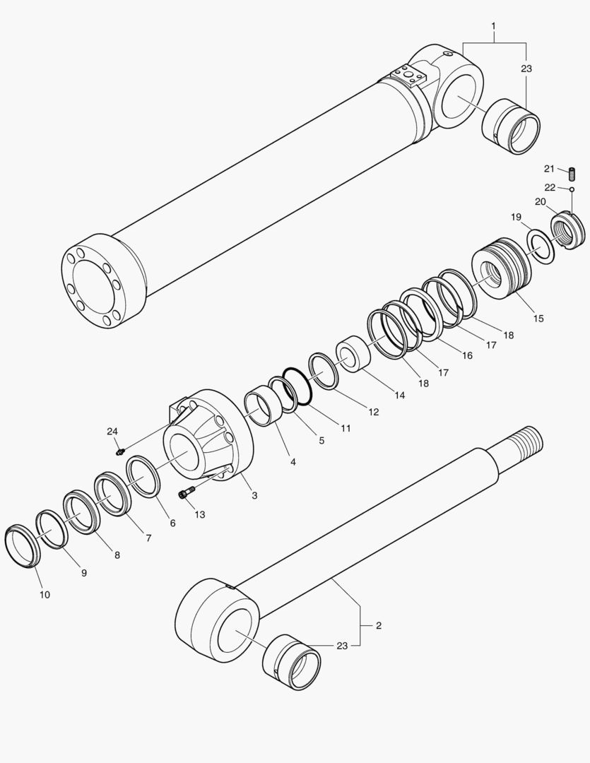 Спецтехника 4280 BUCKET CYLINDER [5001~5050] - главное фото