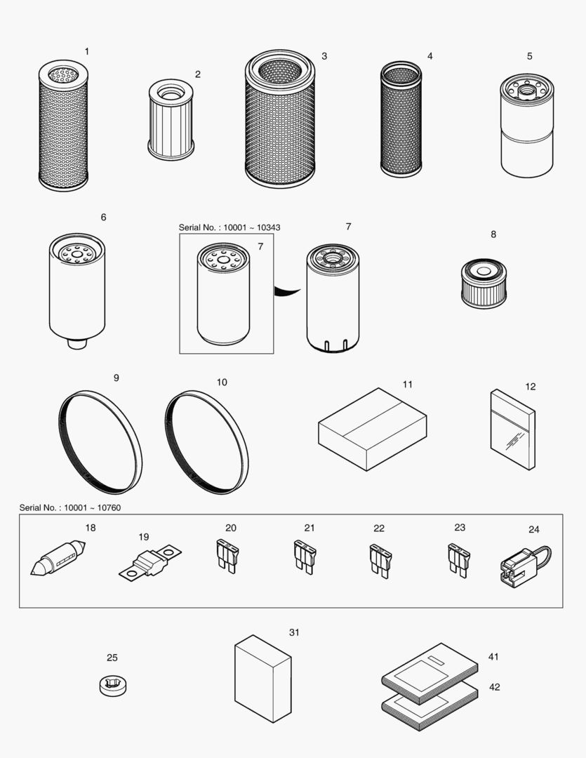 Спецтехника 5110 SPARE PARTS - главное фото