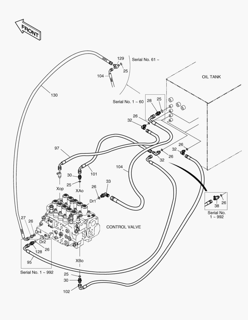 ТРУБОПРОВОД СЕРВОУПРАВЛЕНИЯ(8)