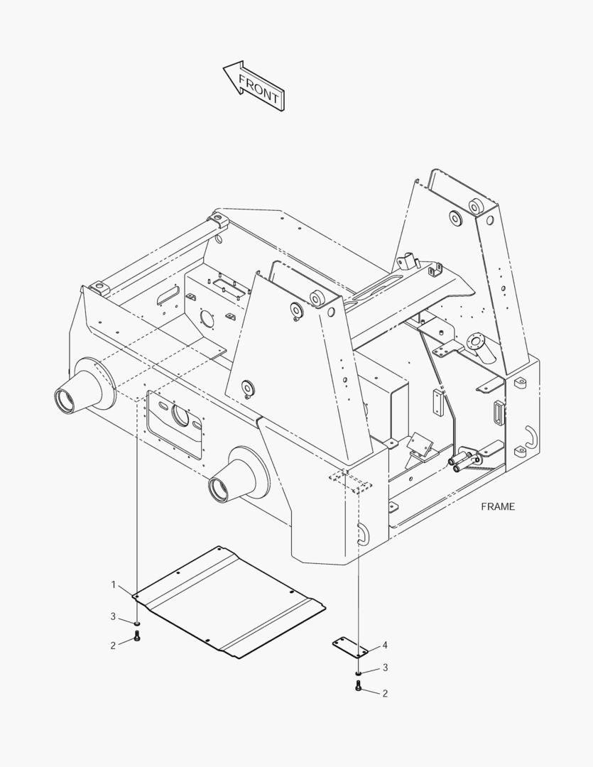 Спецтехника НИЖНЯЯ ПЛИТА от Globus Machinery