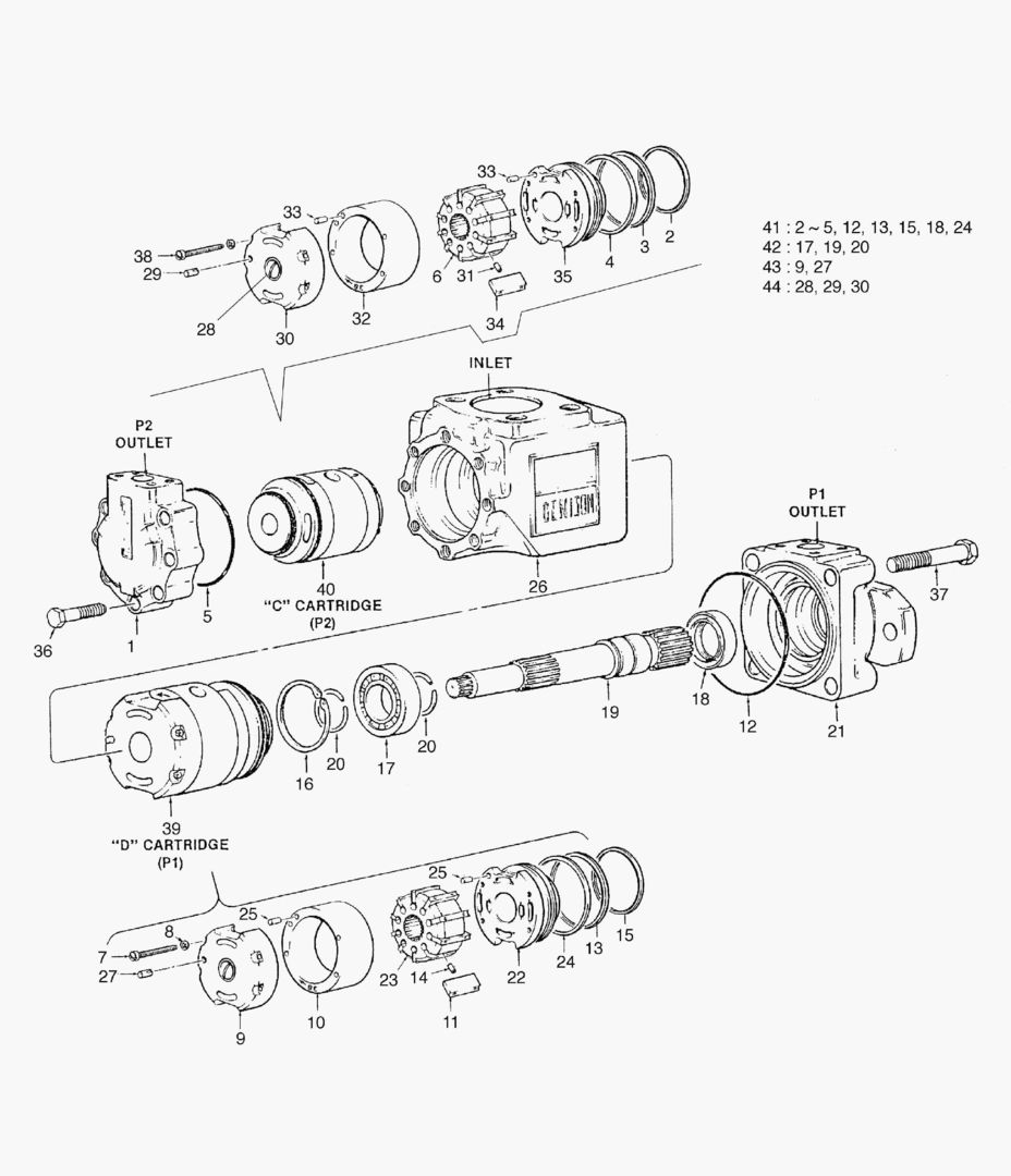 Спецтехника 3410 STEER & PILOT PUMP - главное фото