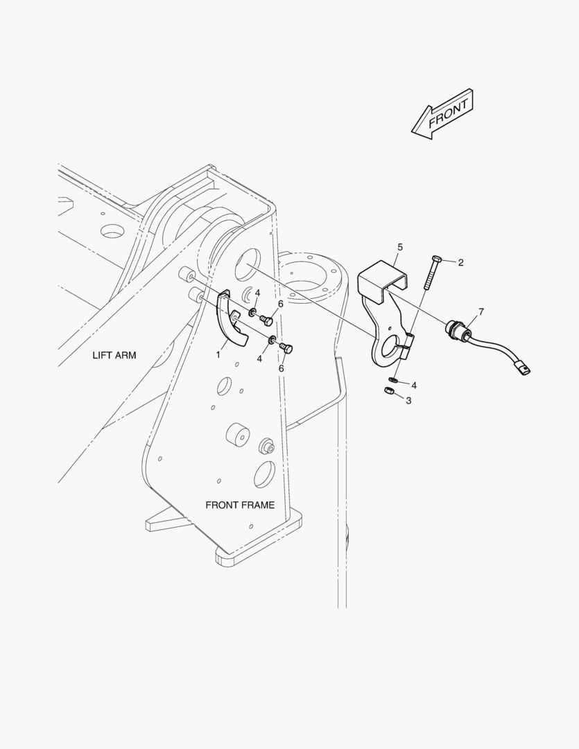 УДАРНАЯ РУКОЯТЬ ПОДЪЕМА В СБОРЕ