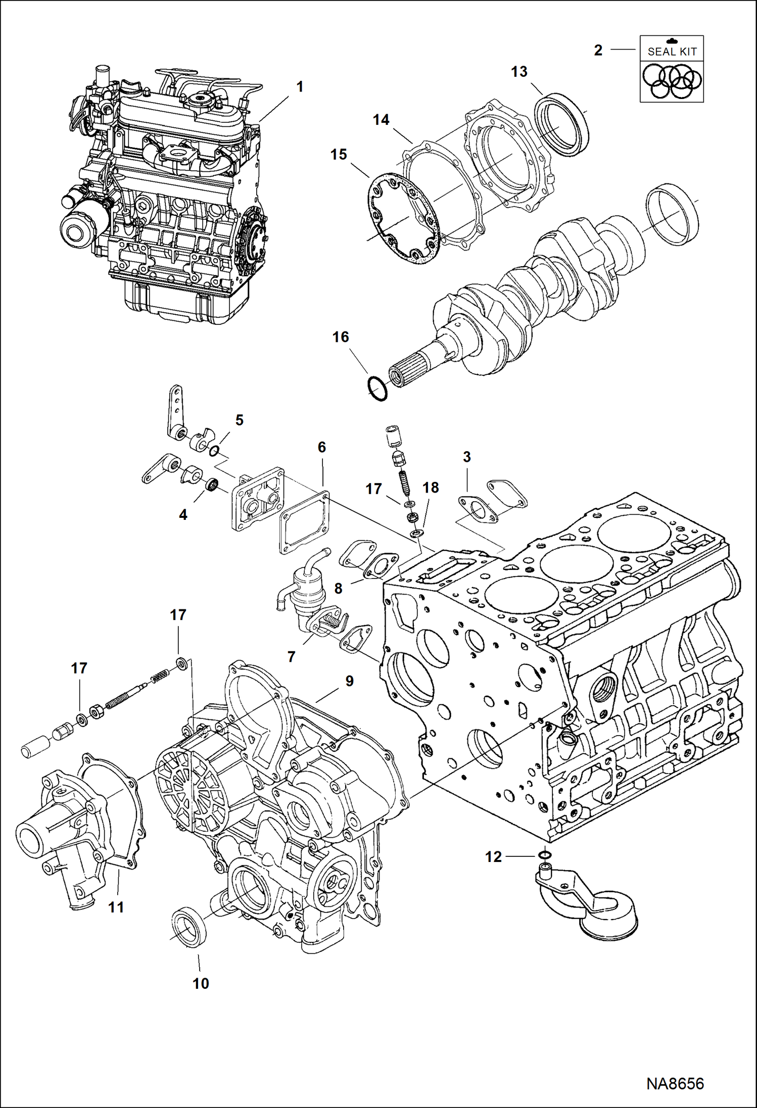 КОМПЛЕКТ НИЖНИХ ПРОКЛАДОК