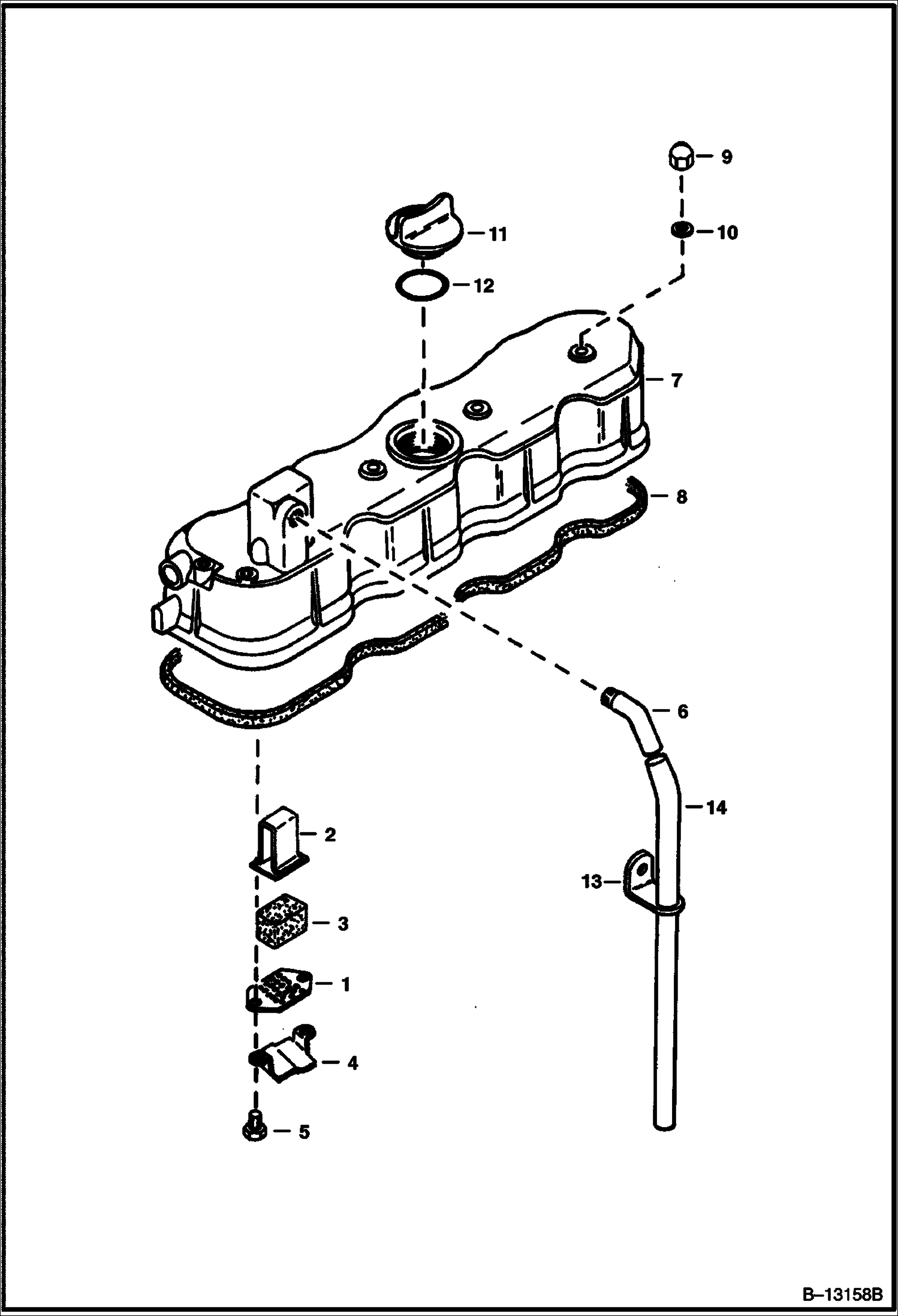 КРЫШКА КОРОМЫСЛА КЛАПАНА (KUBOTA - V2003-T-2EB - TIER II REPLACEMENT)