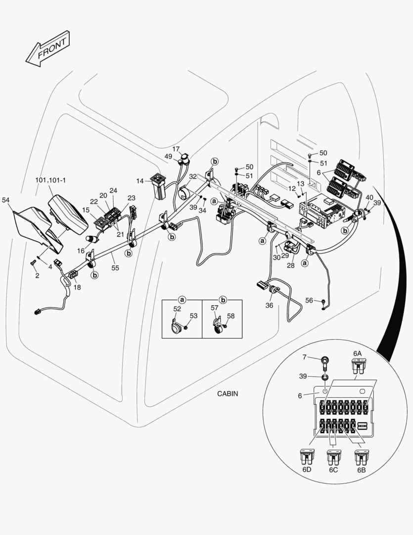 1672 ELECTRIC PARTS - CABIN [10159~]