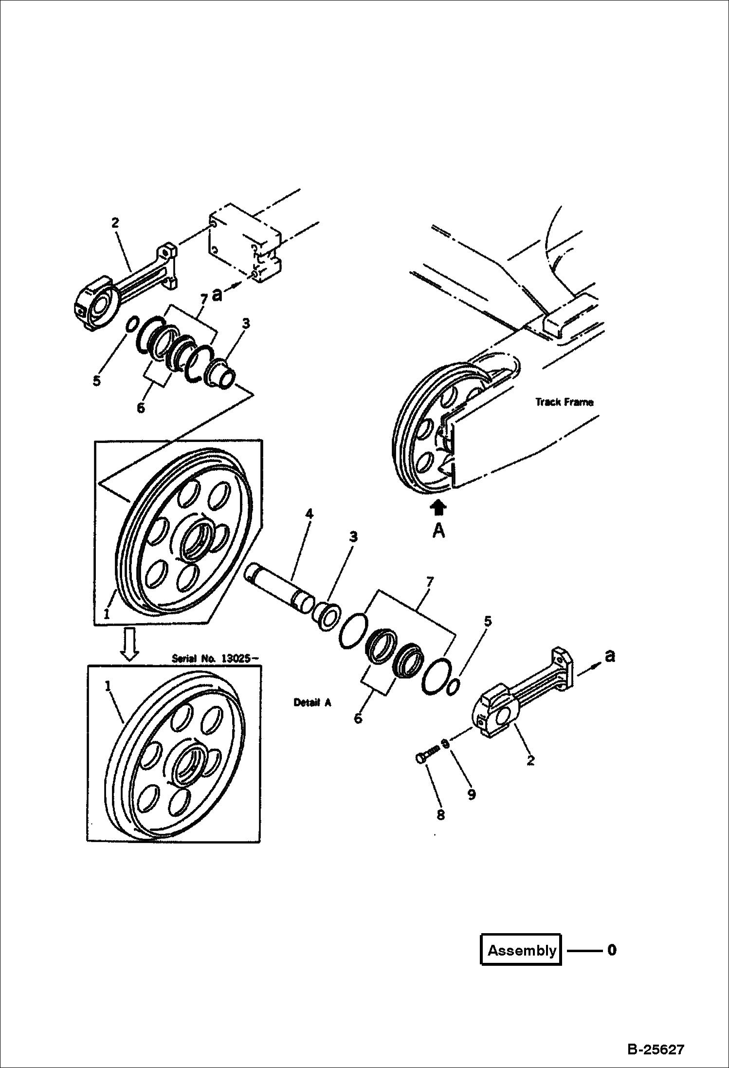 ПЕРЕДНЕЕ НАТЯЖНОЕ КОЛЕСО