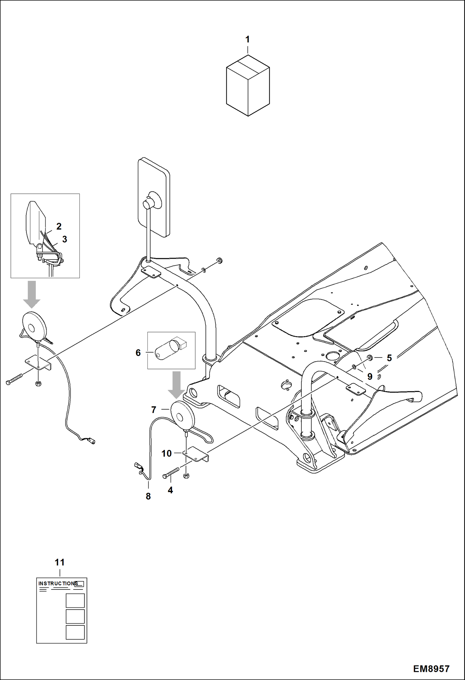 КОМПЛЕКТ ЛАМП СИНЕГО СВЕТА