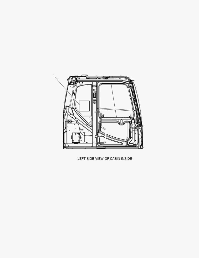 ПРЕДУПРЕЖДАЮЩАЯ ТАБЛИЧКА - ГРУЗОПОДЪЕМНОСТЬ(ШАРНИРНЫЙ)(DX160W-3)