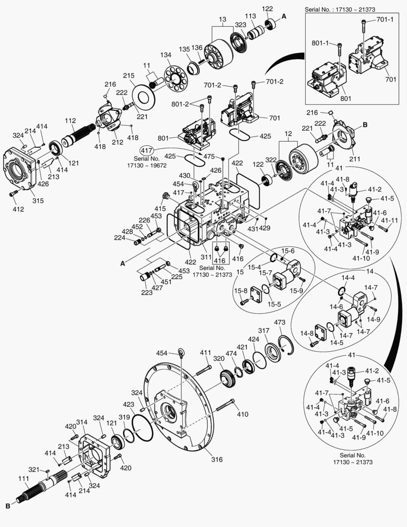 4120 MAIN PUMP - WITH PTO