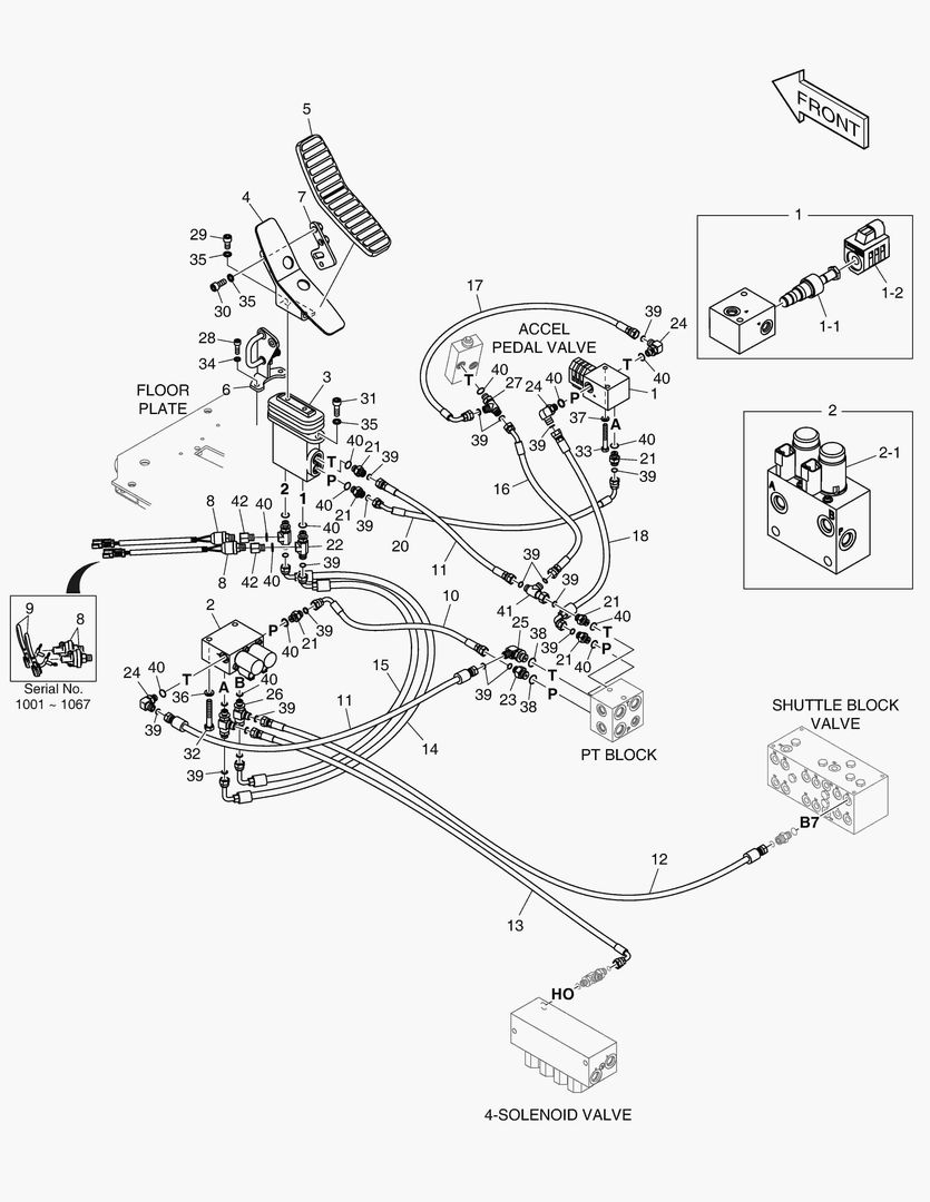Спецтехника 6240 PILOT PIPING - TWO WAY(WITH PEDAL) - главное фото