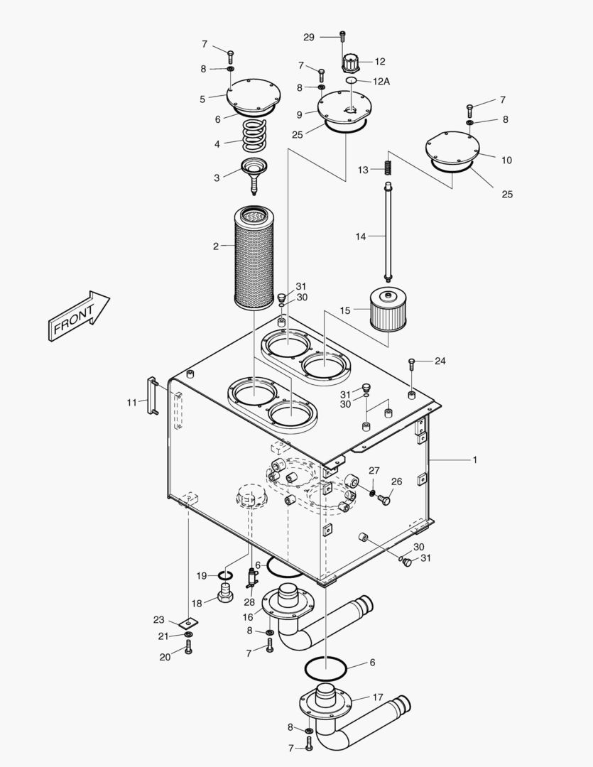 РЕЗЕРВУАР ДЛЯ МАСЛА