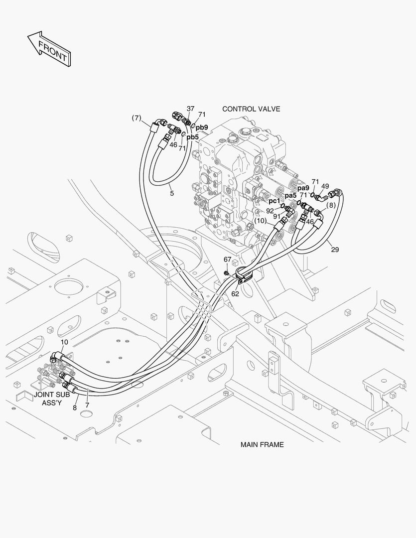 1350 PILOT PIPING(3) - ARM