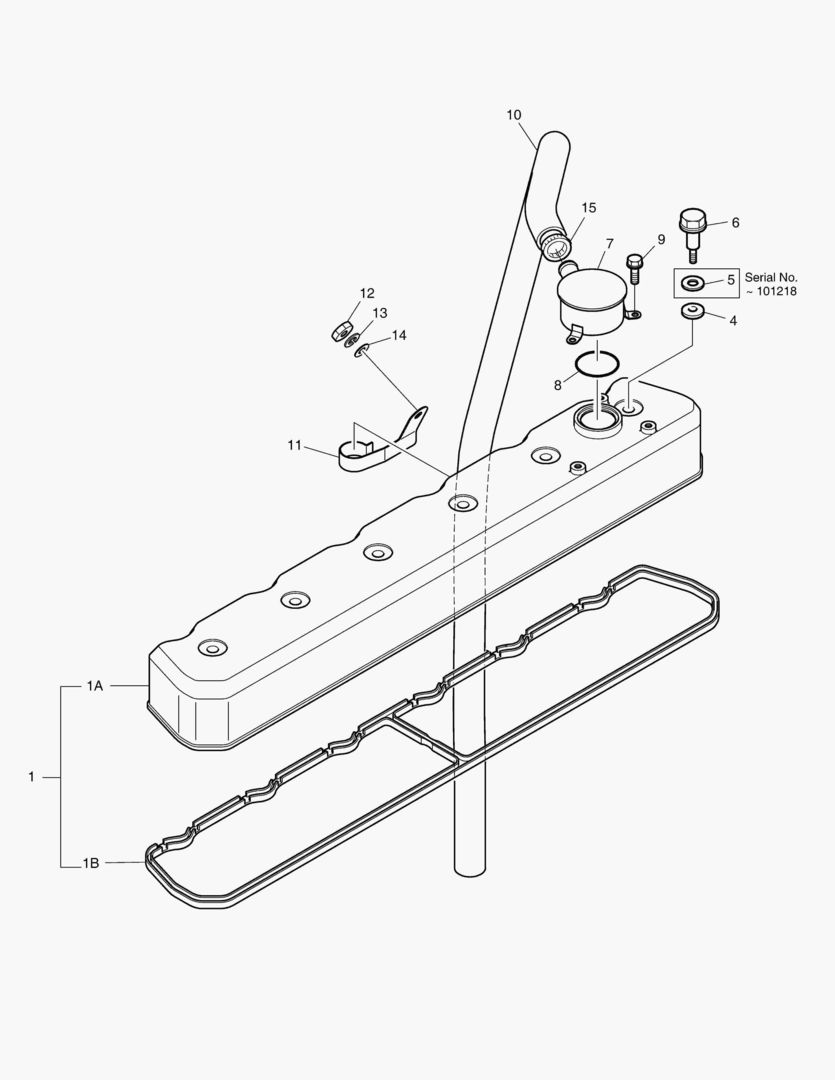 КРЫШКА ГОЛОВКИ ЦИЛИНДРА