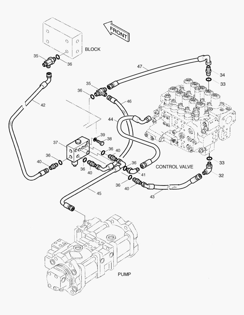5240 PILOT PIPING FOR BREAKER [5001~5364]