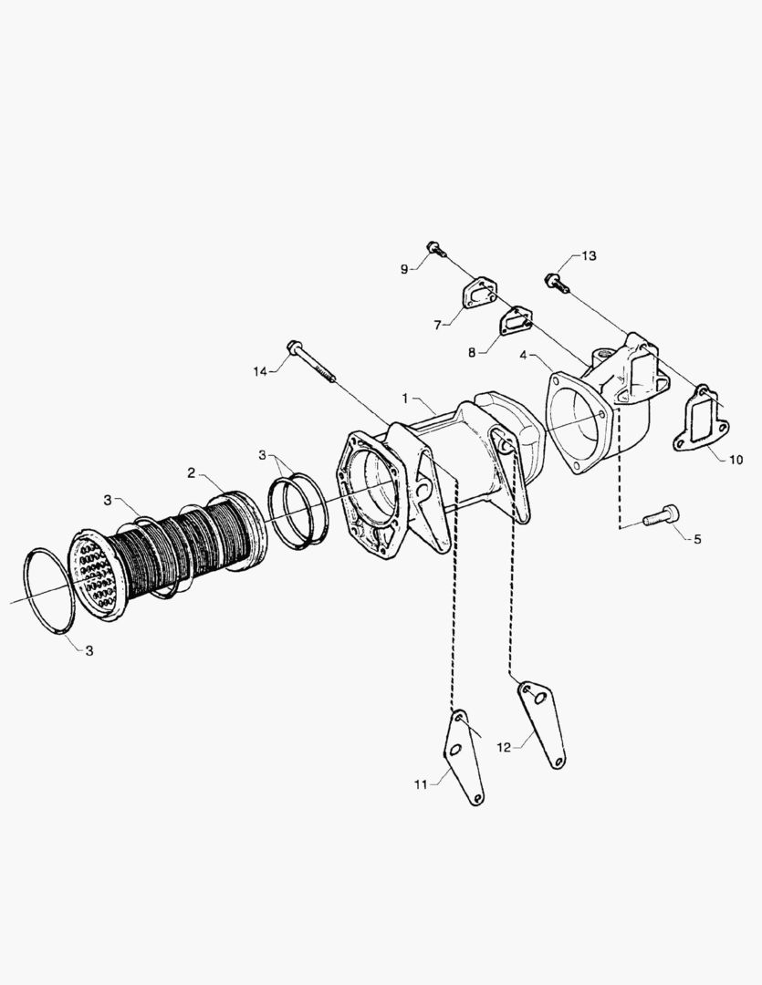 Спецтехника G010-39 OIL COOLER
