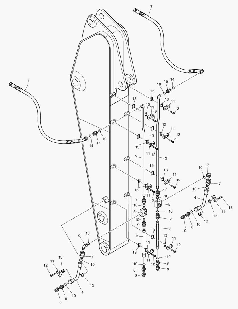Спецтехника 6780 ARM PIPING-ROTATION&TILTING(ARM 3.25m) - главное фото