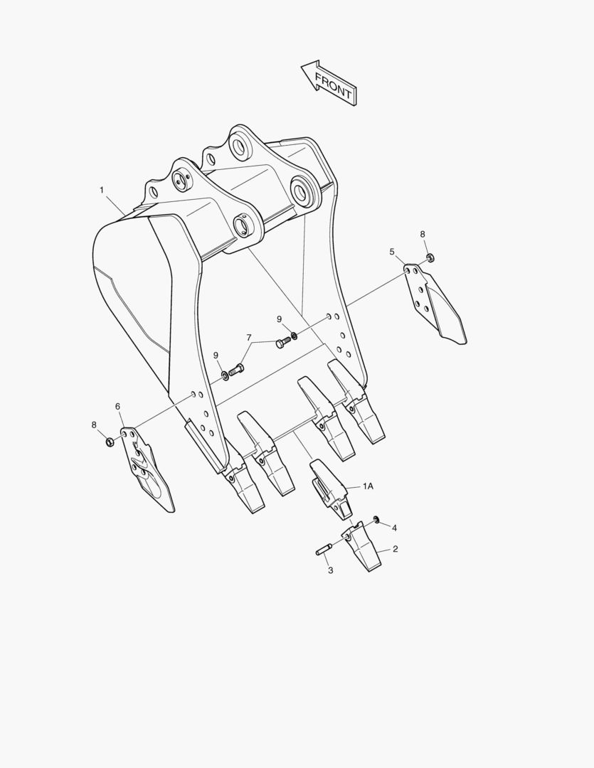 6630 BUCKET ASS`Y - 0.81mВі