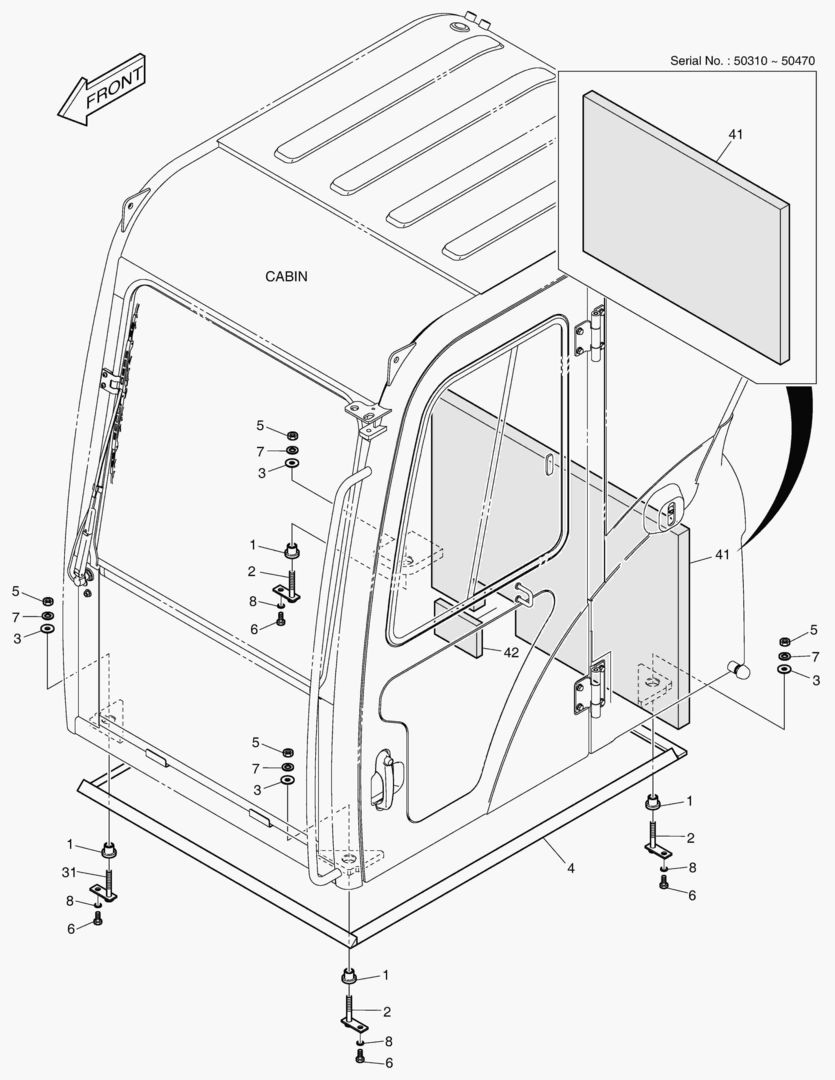 УСТАНОВКА КАБИНЫ