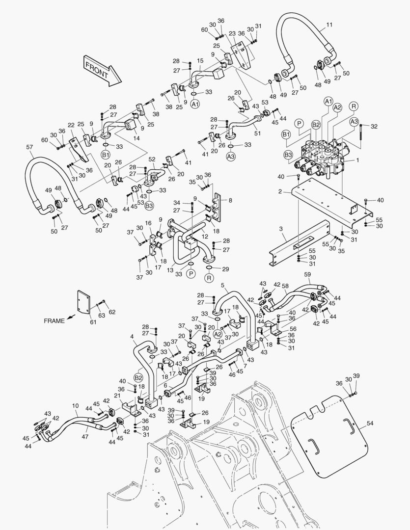 РЕКУЛИРУЮЩИЙ КЛАПАН ТРУБОПРОВОДА-3 КАТУШКИ