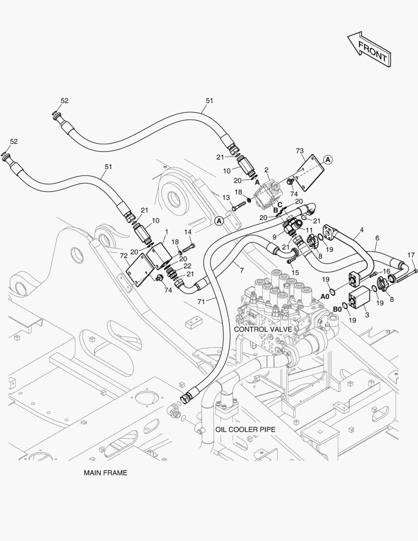 6191 MAIN PIPING - TWO WAY [5240~]