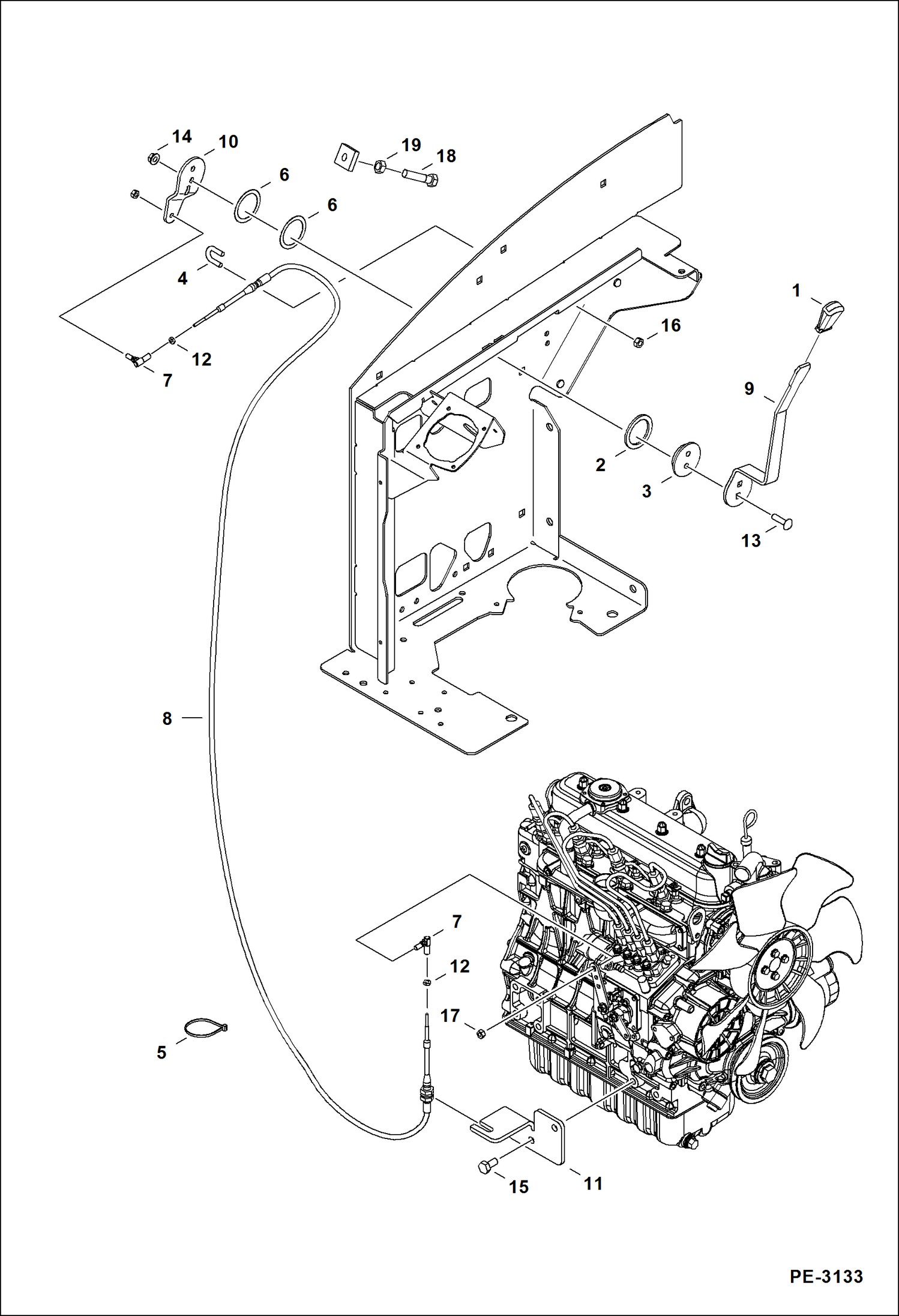 УСТРОЙСТВА УПРАВЛЕНИЯ (ДРОССЕЛЬНАЯ ЗАСЛОНКА)