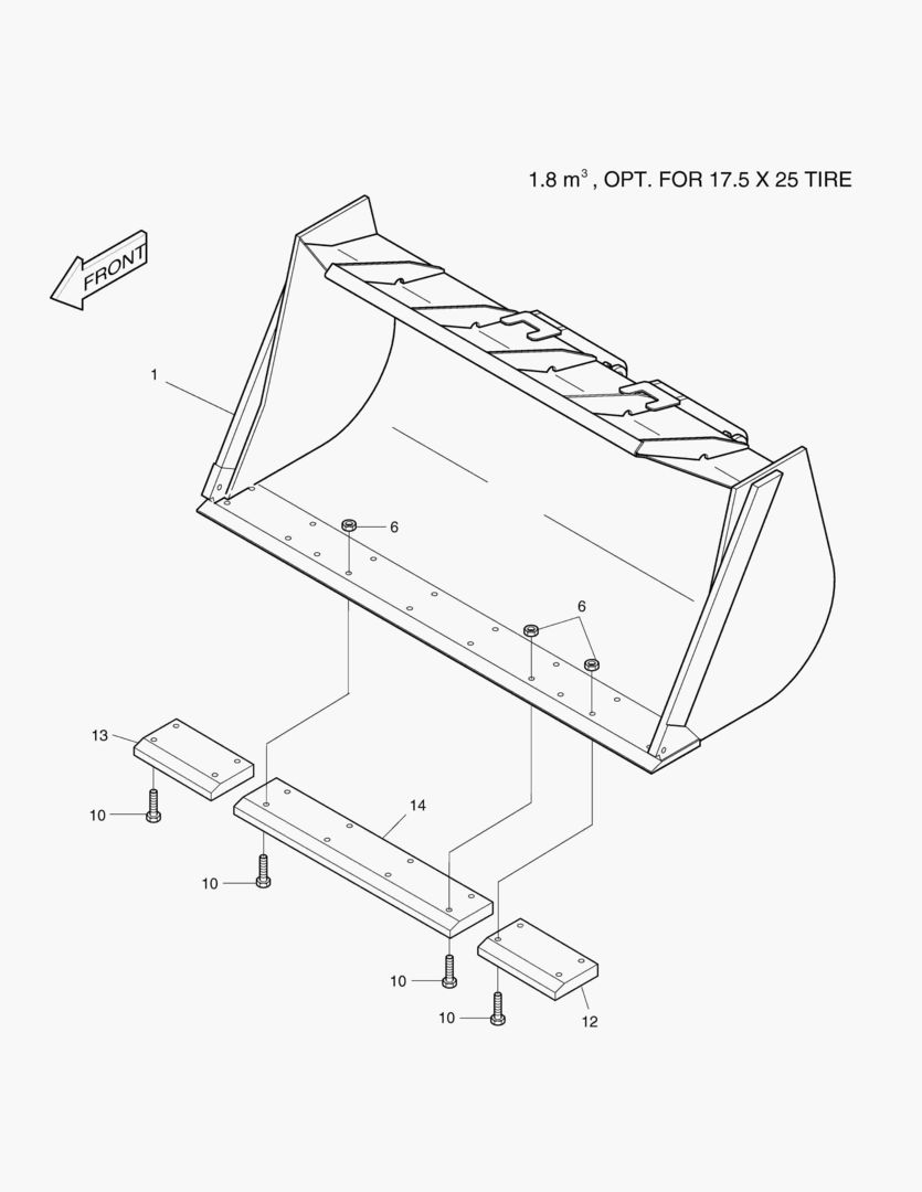 2180 BUCKET-1.8гЋҐ - EDGE
