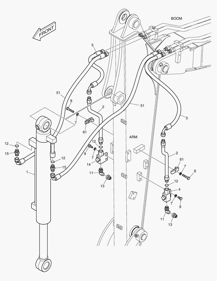 ГИДРОСИСТЕМА РУКОЯТИ