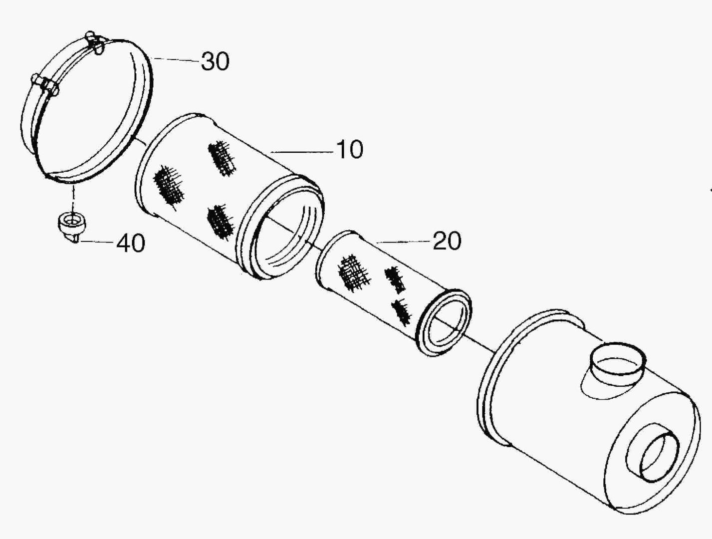 G030-4 AIR CLEANER