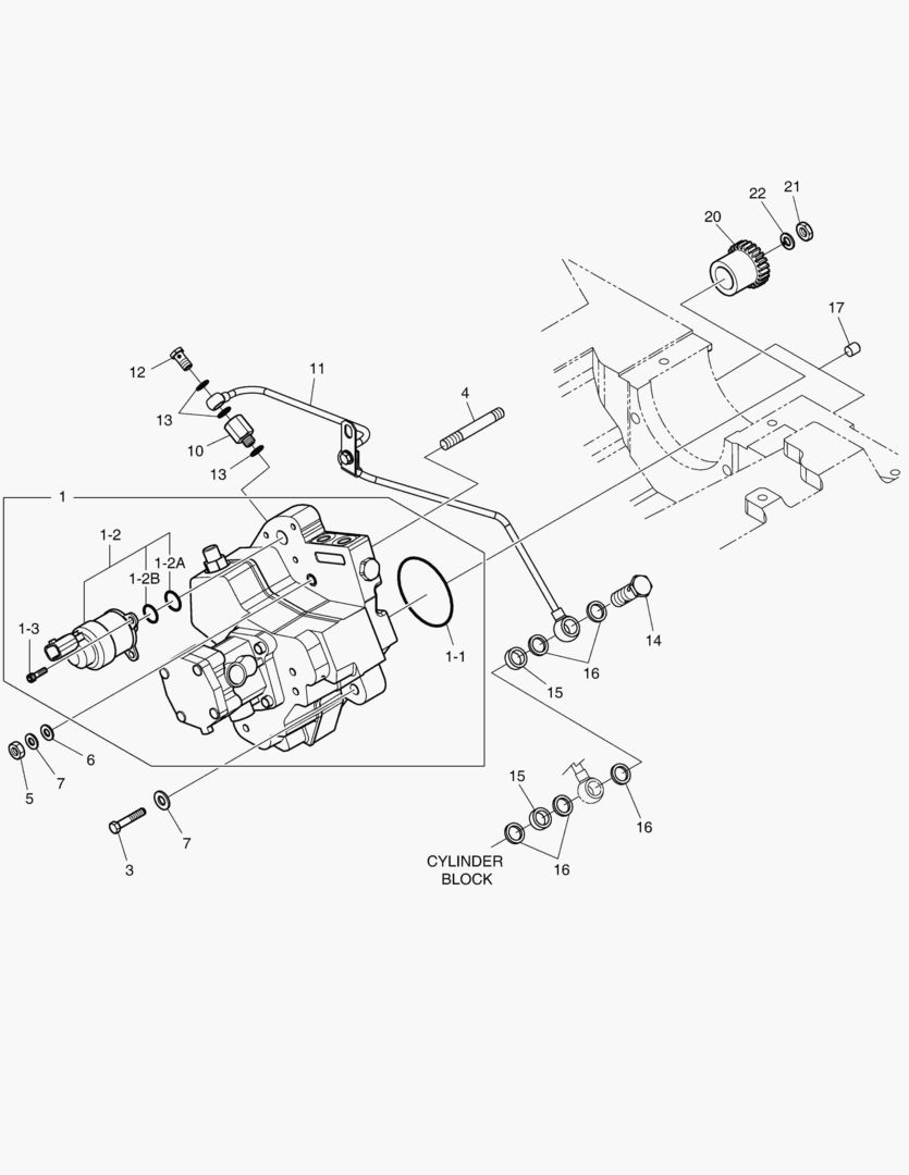 019 INJECTION PUMP & DRIVE