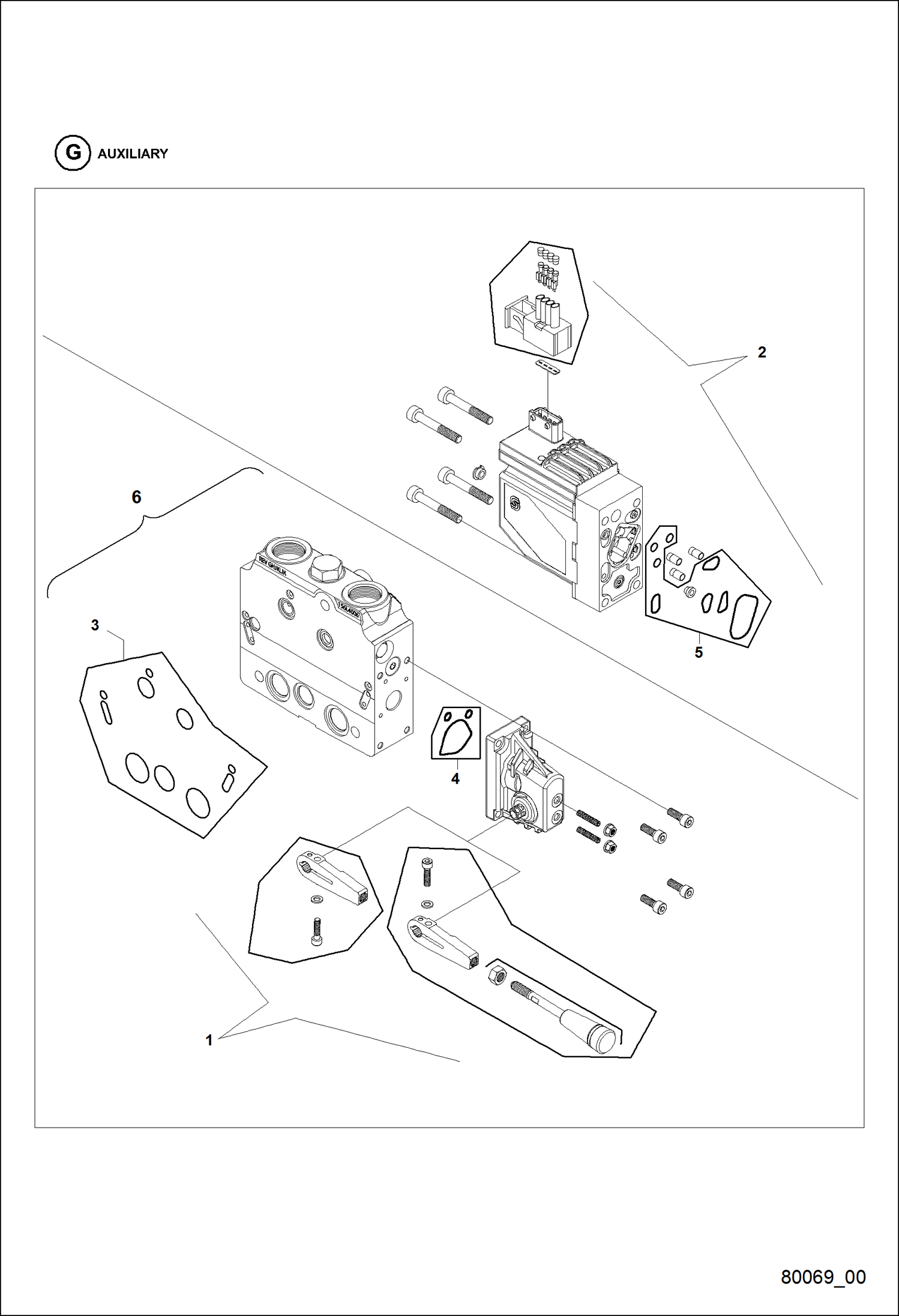 РАСПРЕДЕЛИТЕЛЬНОЕ УСТРОЙСТВО DANFOSS - ЗАПЧАСТИ 7