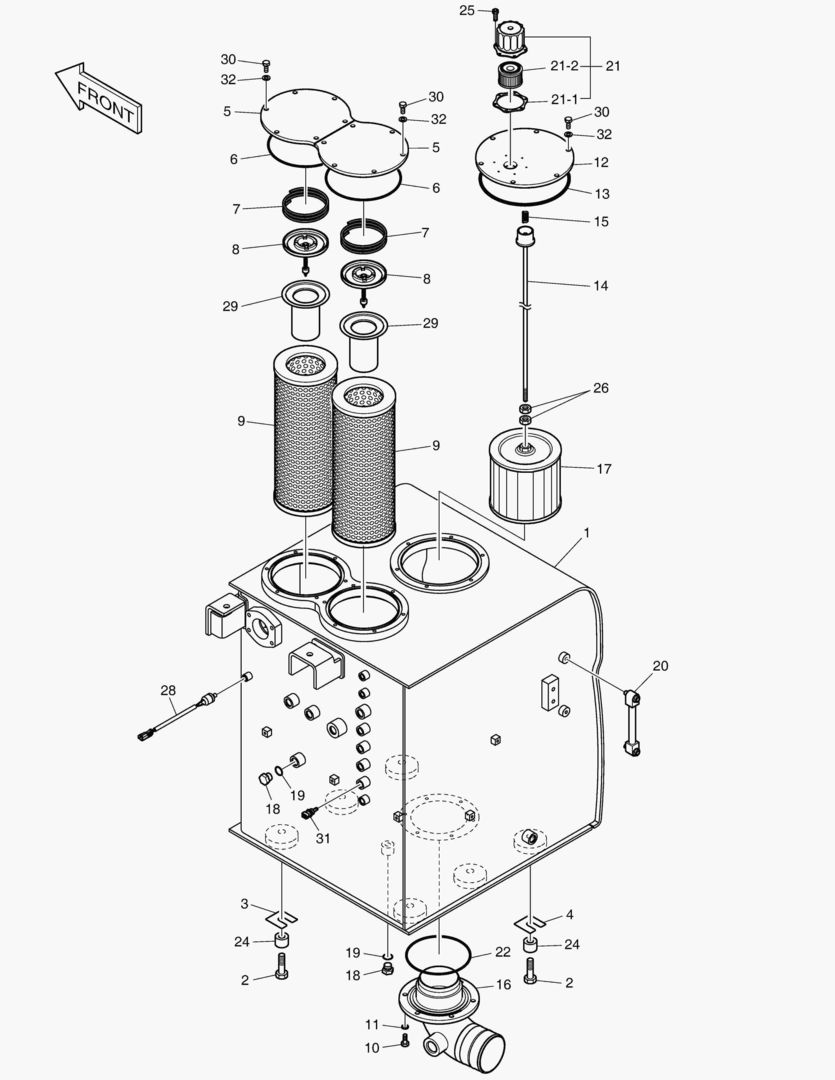 РЕЗЕРВУАР ДЛЯ МАСЛА