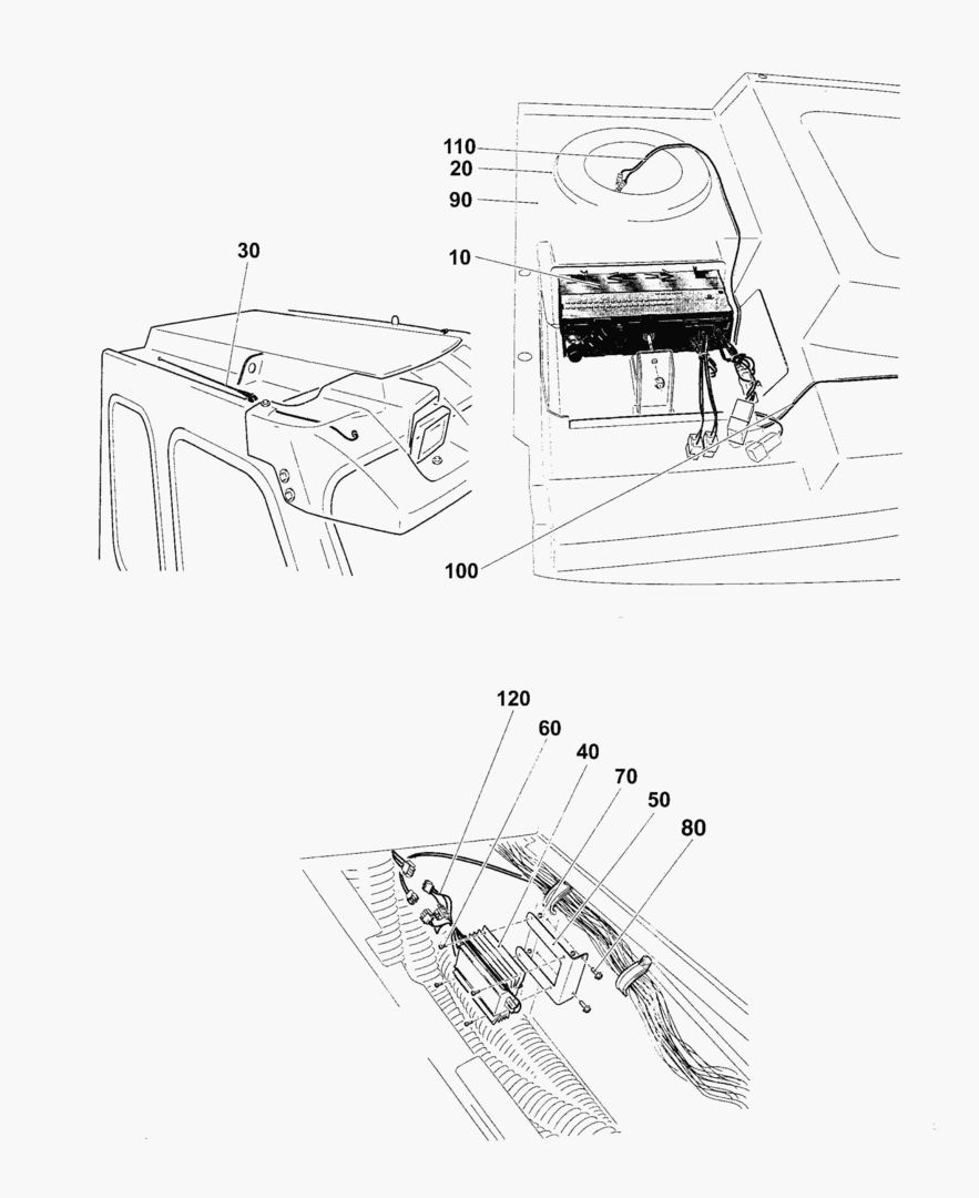 G500-50 RADIO CD-PLAYER ASS`Y