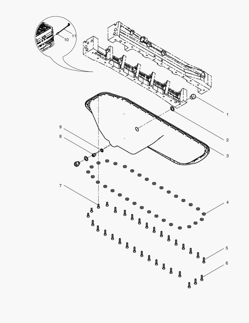 ПОДДОН КАРТЕРА В СБОРЕ