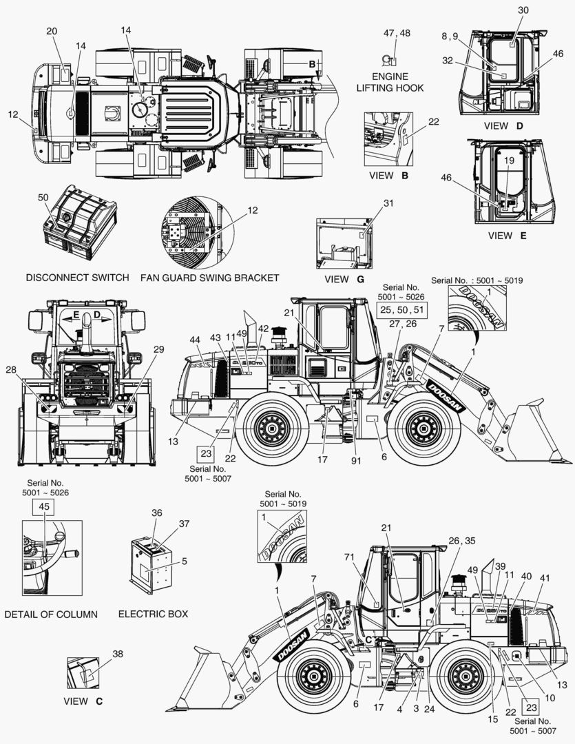 4120 NAME PLATE - EUROPE [5001~10072]