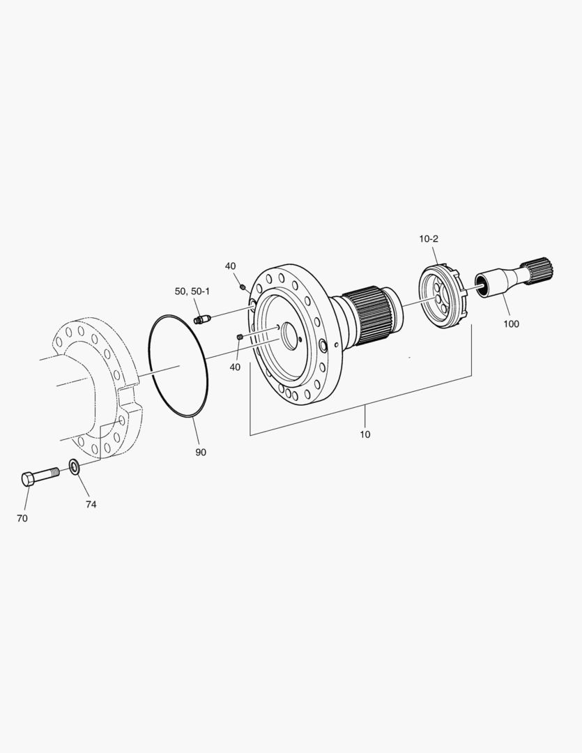 Спецтехника 4781 HUB CARRIER-REAR AXLE [2132~]