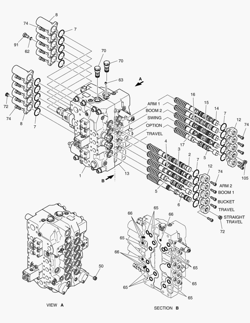 РЕГУЛИРУЮЩИЙ КЛАПАН(2) - EXCA