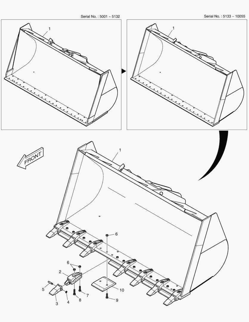 5320 BUCKET-5.1гЋҐ - TOOTH