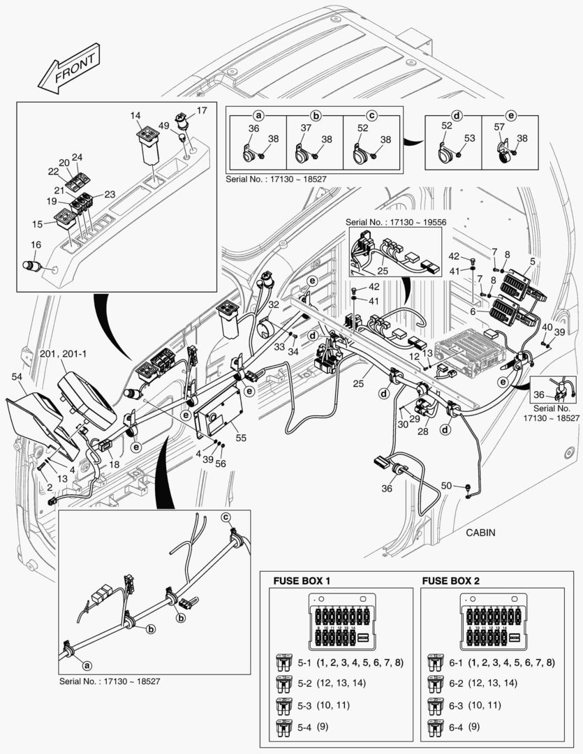 ЭЛЕКТРИЧЕСКИЕ ЗАПЧАСТИ - КАБИНА