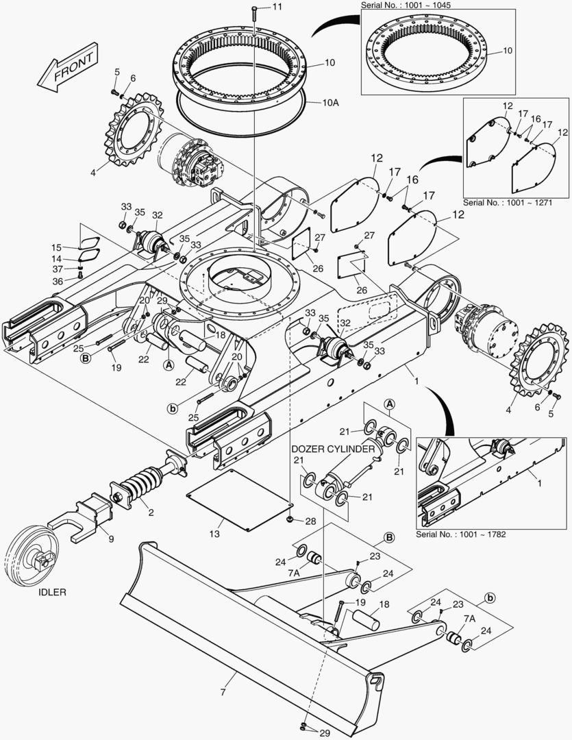 РАМА ГУСЕНИЦЫ