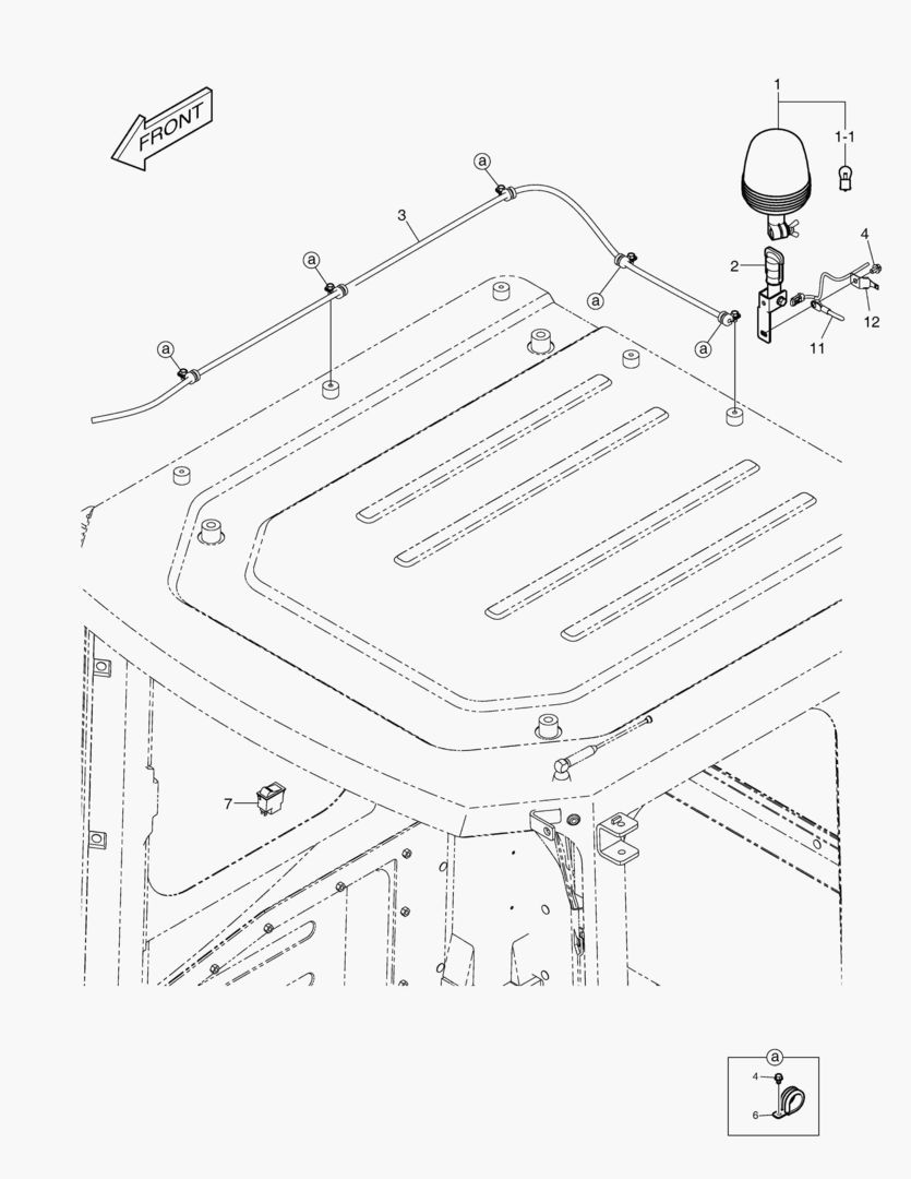 1400 ROTATING BEACON