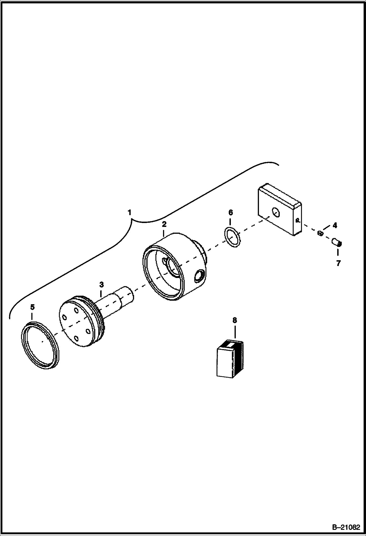 ЗАЖИМНОЙ ГИДРОЦИЛИНДР