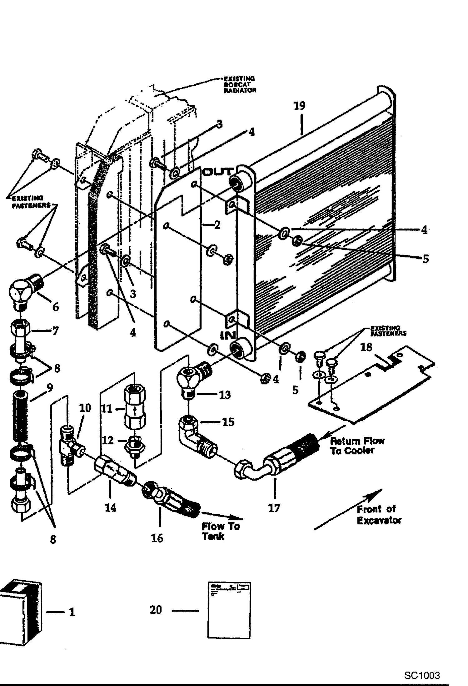 Схема ГИДРОМОЛОТ (1250X И 2500) (КАМЕРА ОХЛАЖДЕНИЯ)